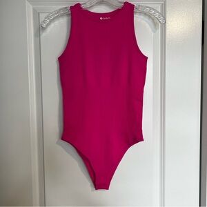 BRAND NEW neon pink bodysuit